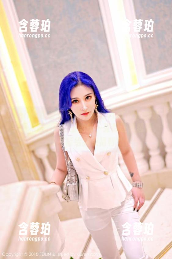 Feilin嗲囡囡 - 来自果儿victoria的水手服私房，图包里的每一张都让我想说，能不能给我点福利？