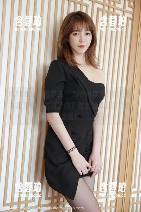 MFStar模范学院 - SiByl李思宁的长腿被摄影师抓拍到了吗？这组写真竟然如此果敢！