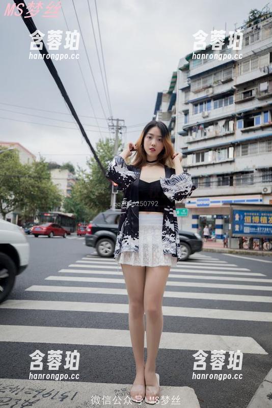 MSLASS梦丝女神 - 校服穿搭不用愁，含玉最新美图让你一秒回到学生时代！
