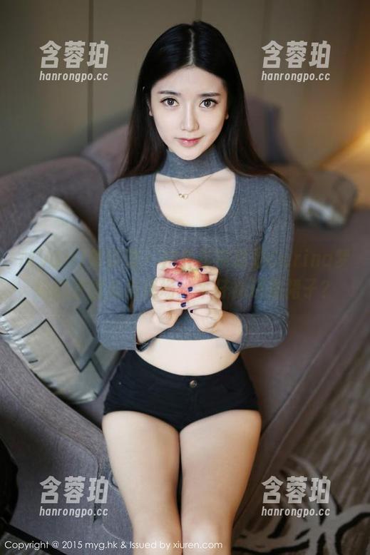 MyGirl美媛馆 - 户外其实就是Carina梦绮的原图私拍现场，牛仔裤还是裙子？