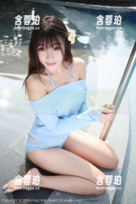 MyGirl美媛馆 - 无法抗拒的棉袜诱惑：果儿Victoria与无圣光的亲密接触！