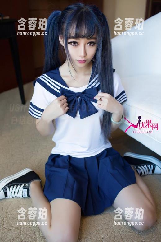 UGirls尤果网 - 毛COCO全集：居然拿纯白这色调来挑战我的想象力？有点搞不懂哦。